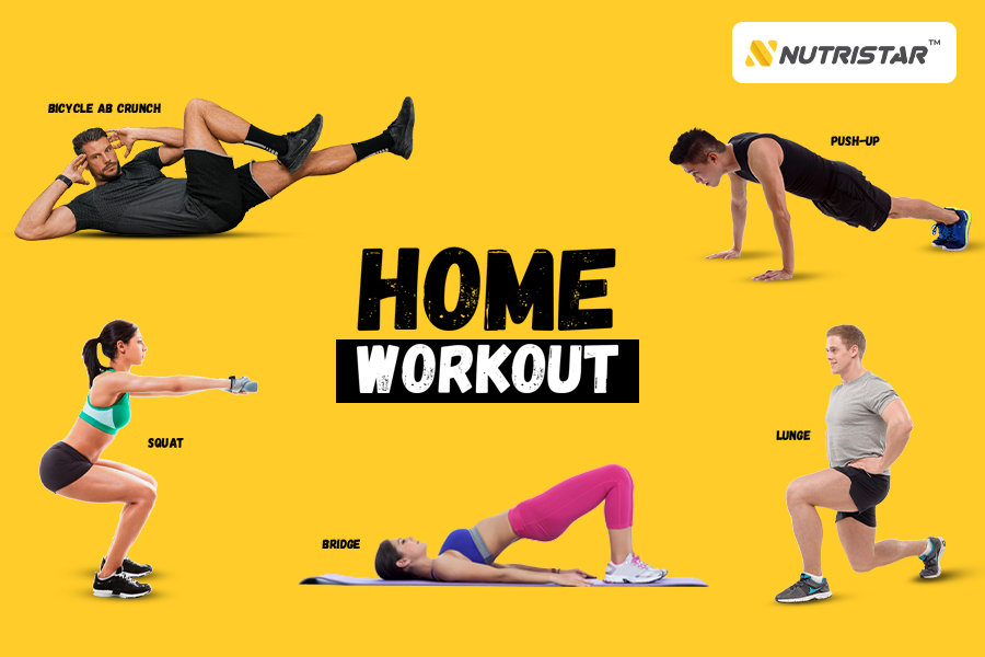 Home Workout Exercises & Nutrition in Lockdown - Nutristar