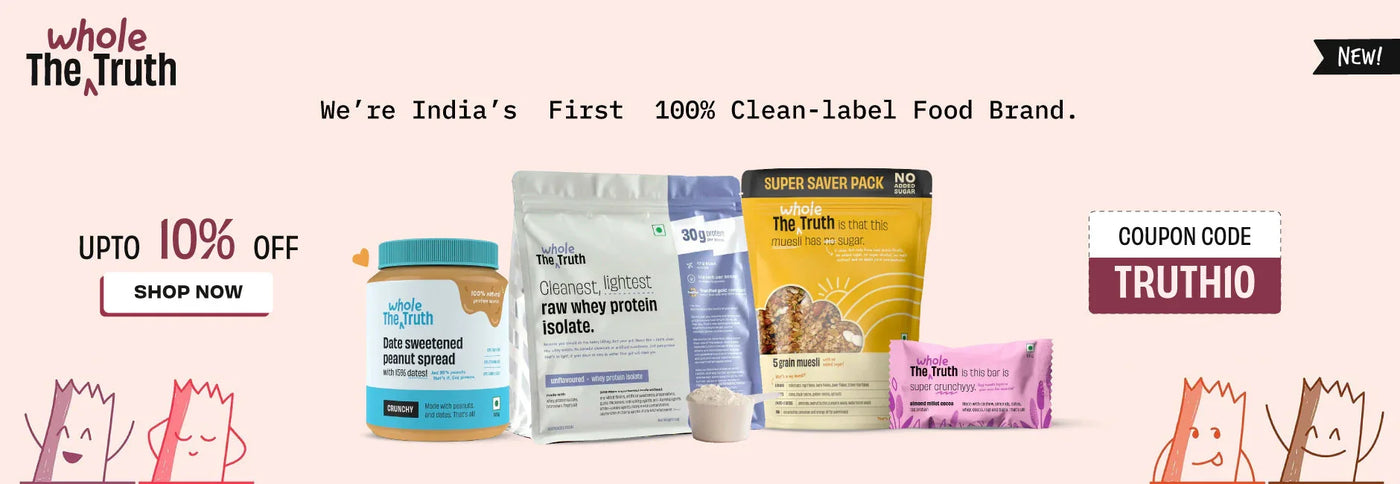 Shop clean-label foods at Nutristar: peanut spread, whey protein, muesli, protein bar, buy online