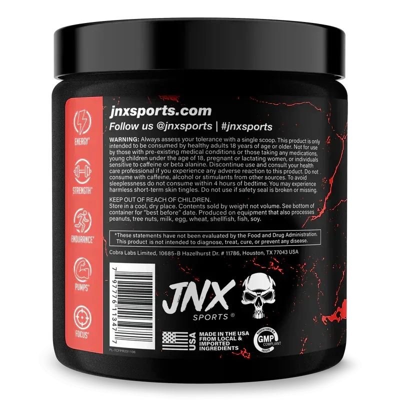 JNX sports The Curse! Pre-Workout - 50 Serving