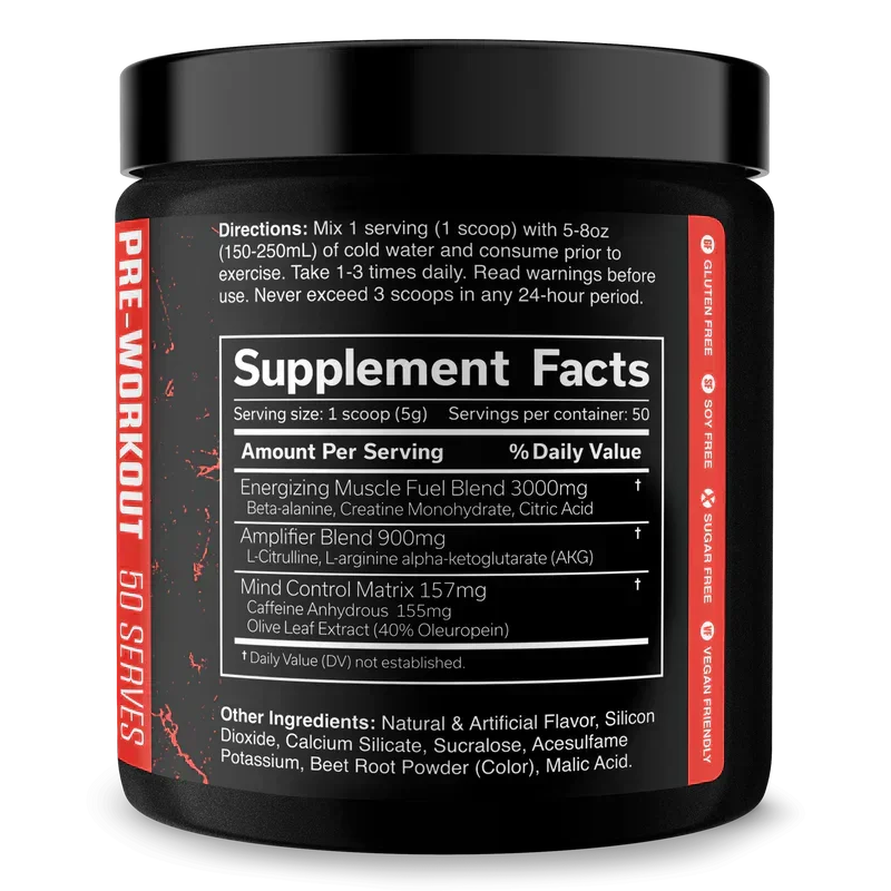 JNX sports The Curse! Pre-Workout - 50 Serving