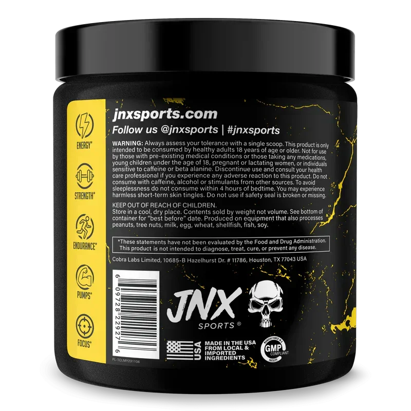 JNX sports The Curse! Pre-Workout - 50 Serving