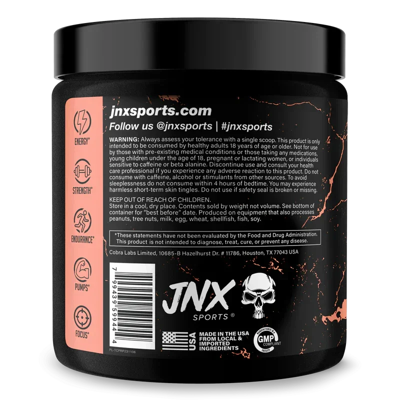 JNX sports The Curse! Pre-Workout - 50 Serving