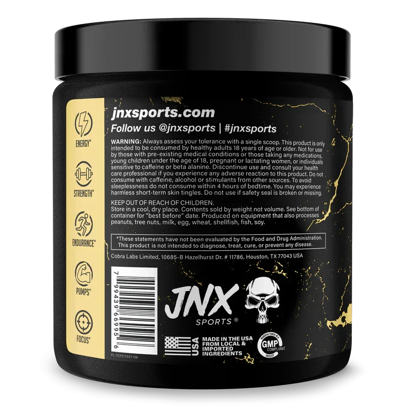 JNX sports The Curse! Pre-Workout - 50 Serving