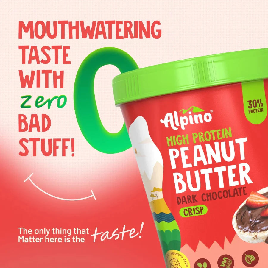 Alpino High Protein Peanut Butter- 1 Kg