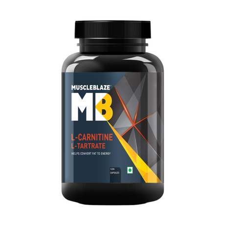 MuscleBlaze L-Carnitine L-Tartrate - 120 Capsules