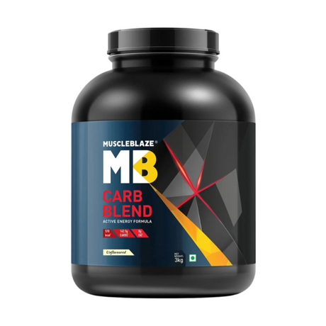 MuscleBlaze Carb Blend - 3 kg (with Instant Energy Formula)