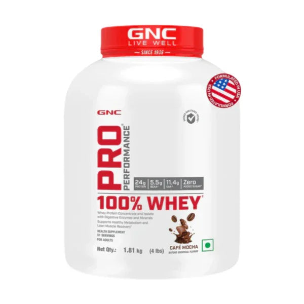 GNC Pro Performance 100% Whey Protein - 4 Lbs