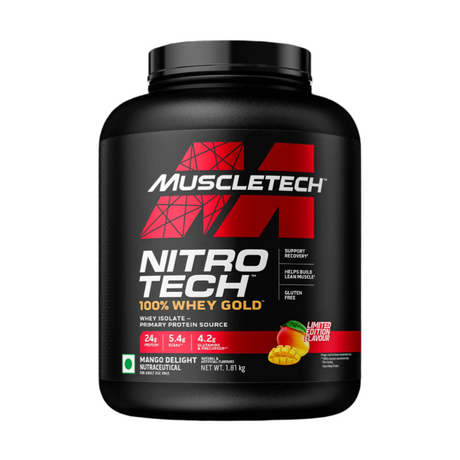 Muscletech Nitrotech Whey Gold - 4 Lbs (1.81 Kg)