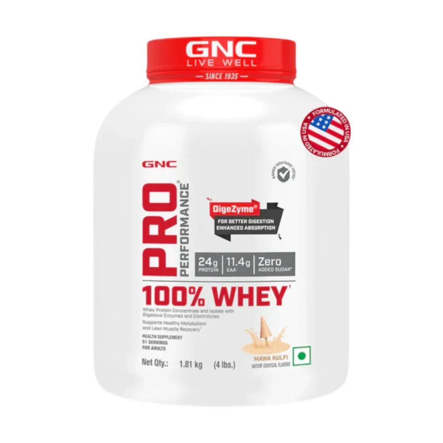 GNC Pro Performance 100% Whey Protein - 4 Lbs