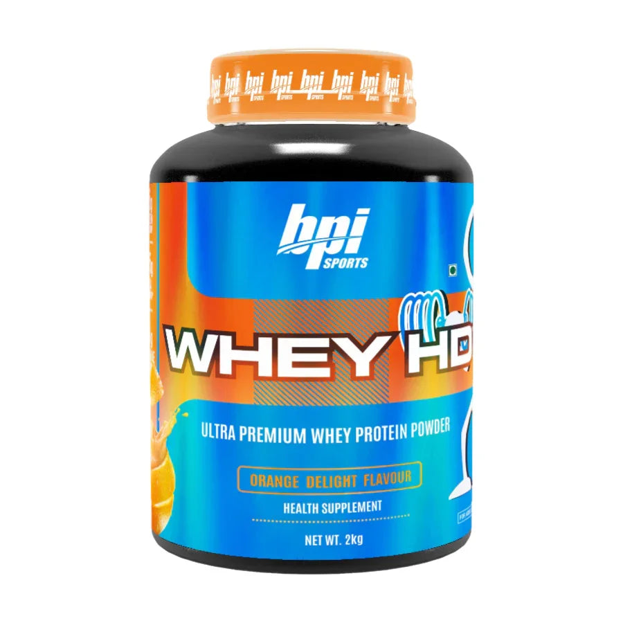 BPI Sports Whey HD Ultra Premium Protein Powder- 4.4 Lbs