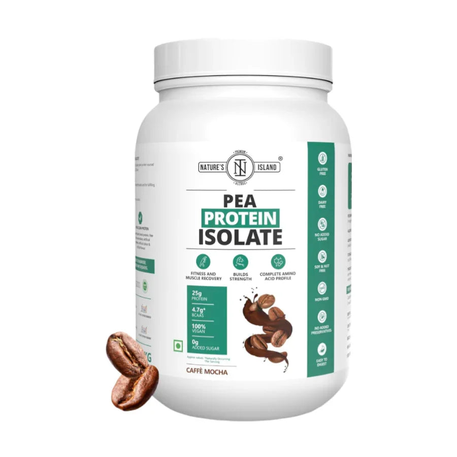 Nature's Island Plant Based Vegan Pea Protein Isolate - 1 Kg