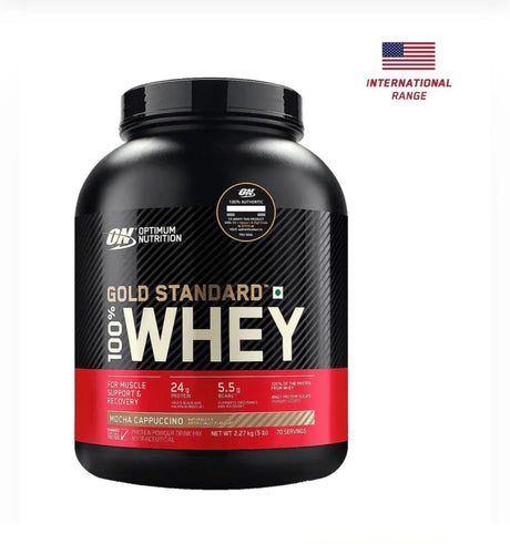 Optimum Nutrition (ON) Gold Standard 100% Whey 5 Lbs (Imported)