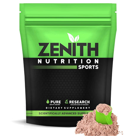 Zenith Nutrition Whey Protein with Enzymes for Digestion | 26g protein 1 Kg