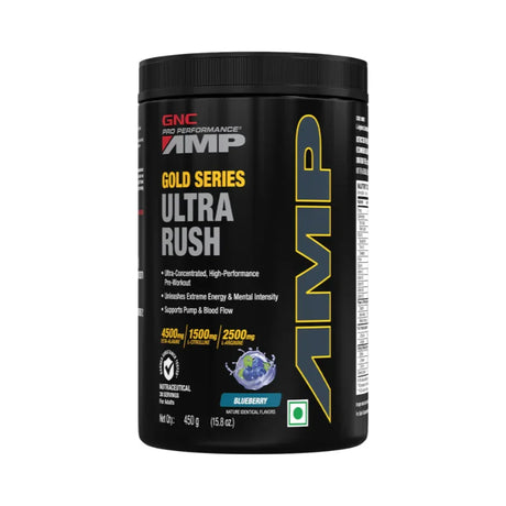 GNC Pro Performance AMP Gold Series Ultra Rush Pre Workout- 30 Servings