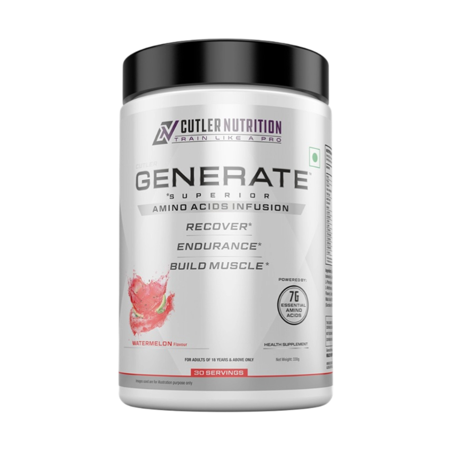 Cutler Nutrition Generate EAA and BCAA Powder - 30 Servings