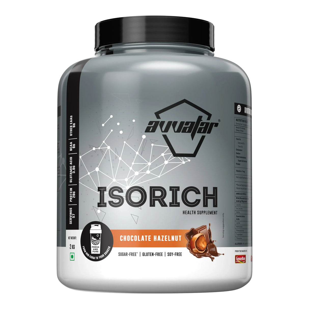 Avvatar Isorich Whey Protein Isolate - 2 kg