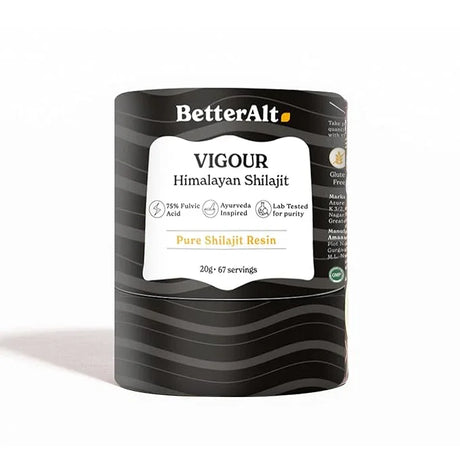 BetterAlt Pure Himalayan Shilajit Resin High Potency for Men & Women