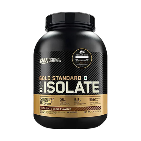 Optimum Nutrition (ON) Gold Standard 100% Isolate - 3 Lbs