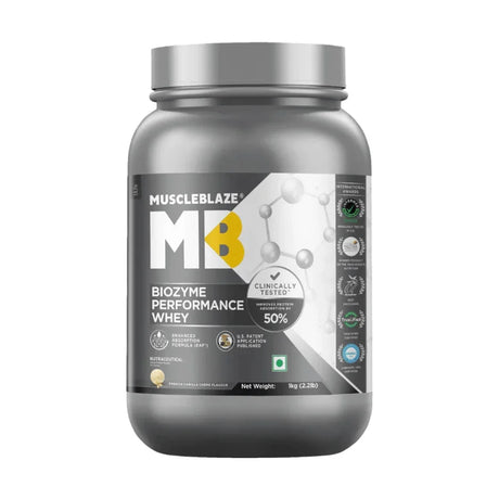 MuscleBlaze Biozyme Performance Whey - 2.2 Lbs