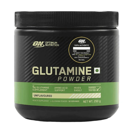 Optimum Nutrition (ON) Glutamine Powder - 50 Servings