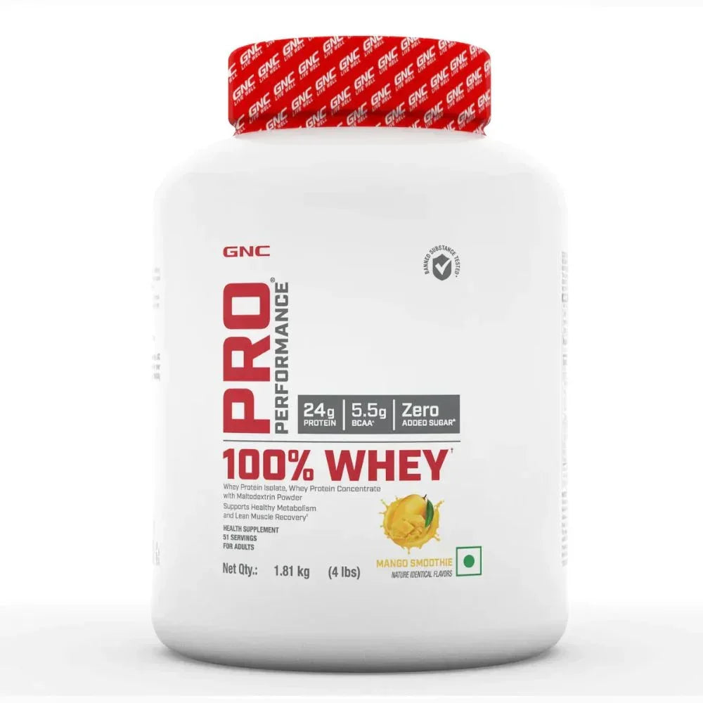 GNC Pro Performance 100% Whey Protein - 4 Lbs