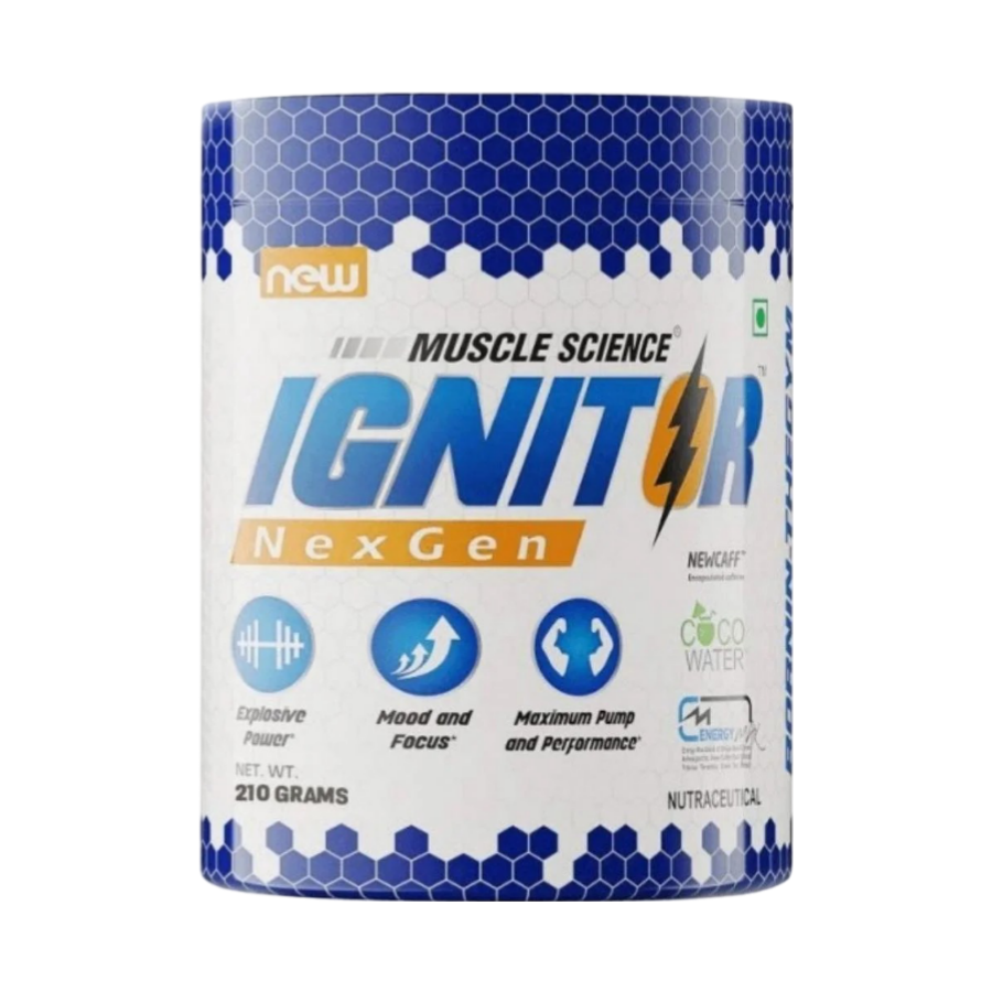 Muscle Science Ignitor New Packing Pre-Workout - 25 Servings