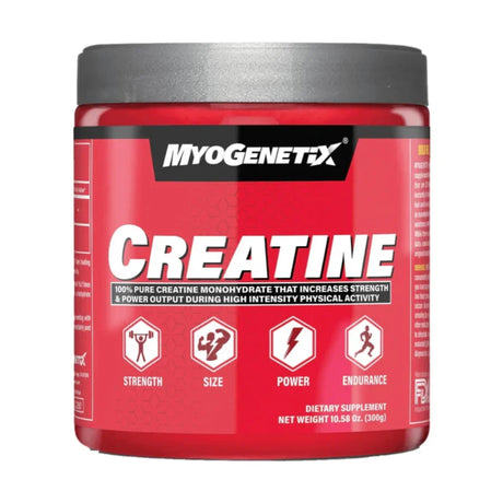 Myogenetix Creatine 300g, 100 Servings