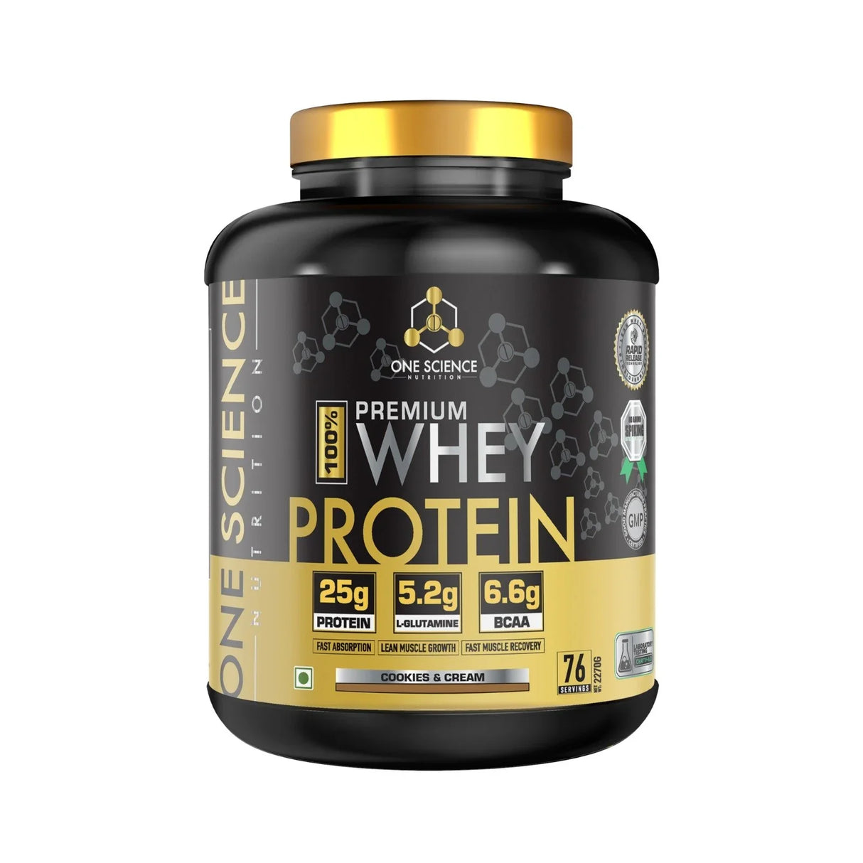One Science Premium Whey Protein - 5 Lbs