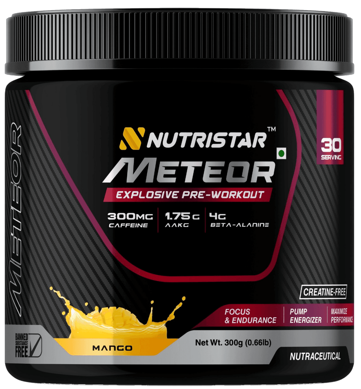 Nutristar Meteor Explosive Pre Workout - 30 Servings