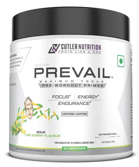 Cutler Nutrition Prevail Pre Workout- 30 Servings