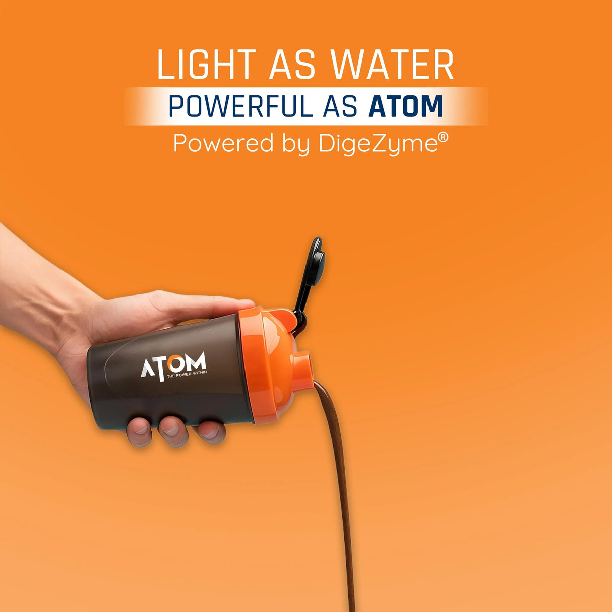 AS-IT-IS Atom Whey Protein with Digestive Enzymes - 1 kg (2.2 Lbs)