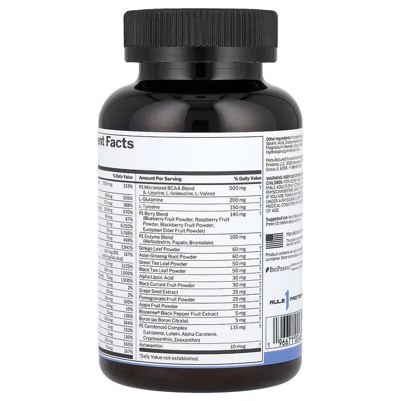 RULE1 Men's Multivitamin, 90 Tablets