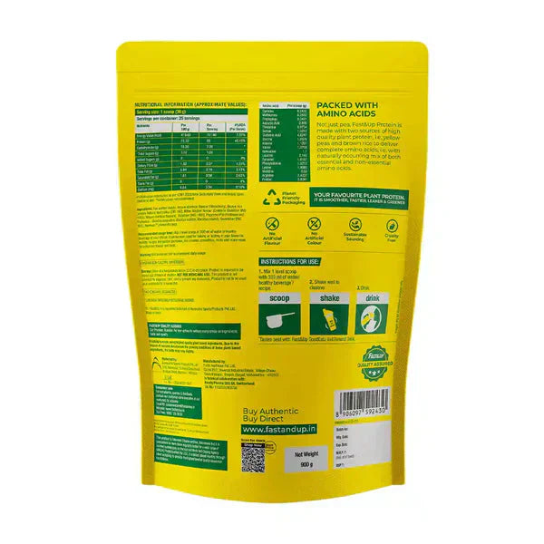 Fast&UP Plant Protein 900 Gm
