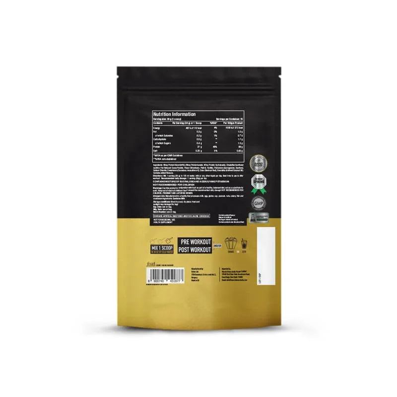 One Science ISO GOLD Whey Protein Isolate - 1 Lbs