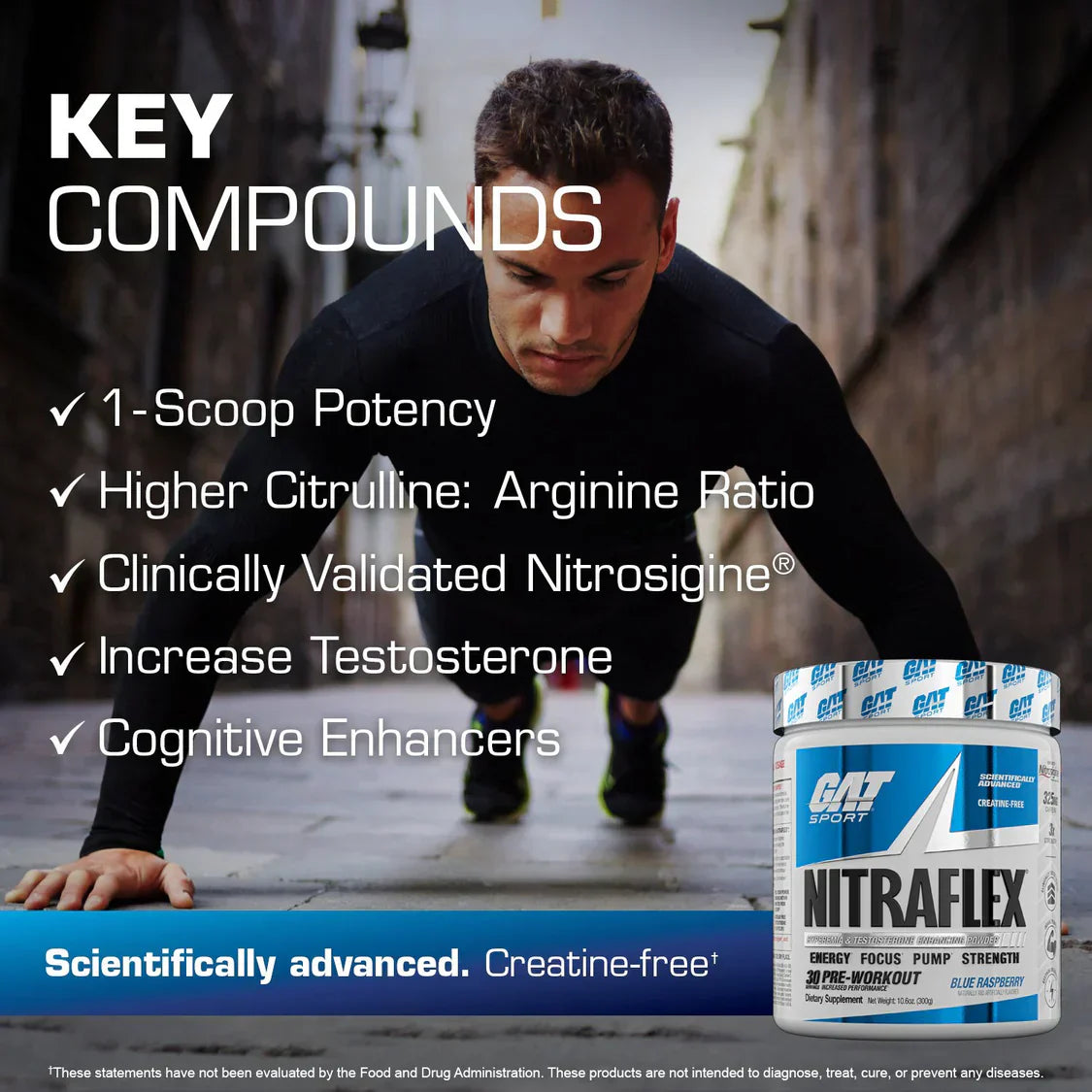 GAT Nitraflex Pre-Workout - 30 Servings