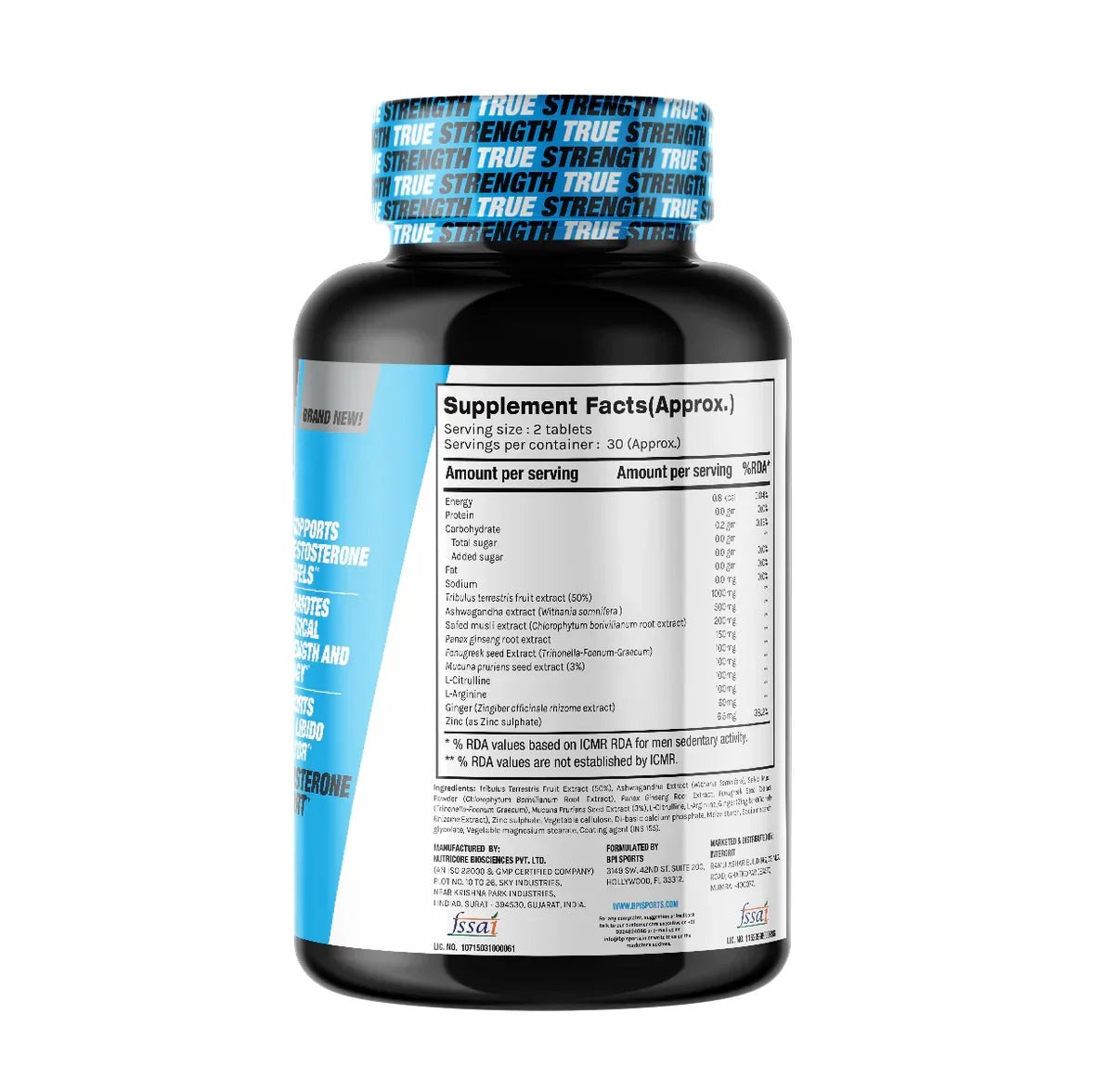 BPI Sports Best Test - 30 Servings