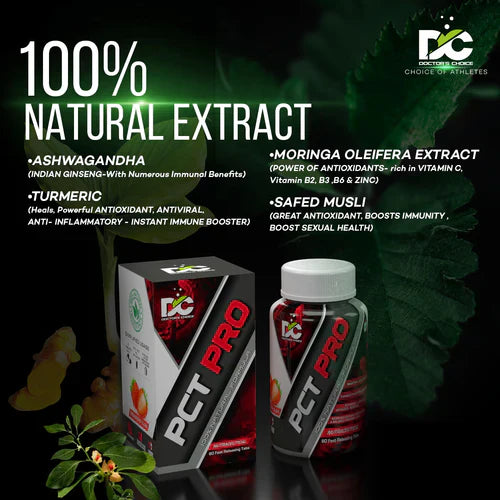 Doctor's Choice PCT PRO Detox Post Cycle Therapy 60 Tablets