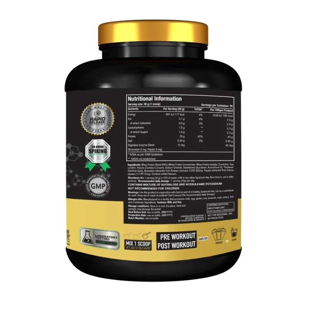 One Science Premium Whey Protein - 5 Lbs