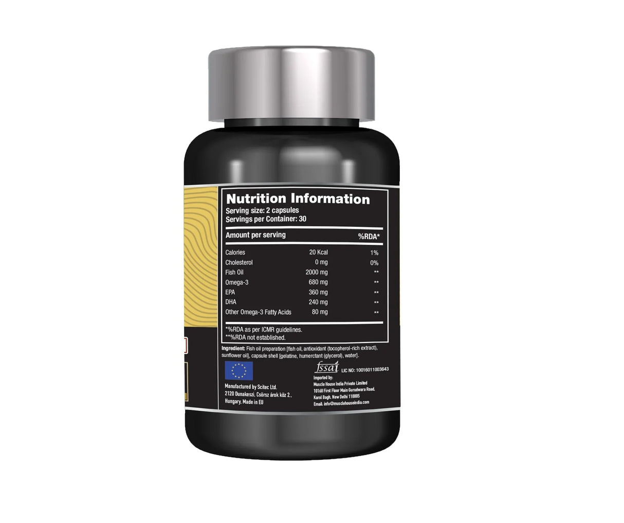 One Science Daily Omega-3 Fish Oil , 60 Softgels