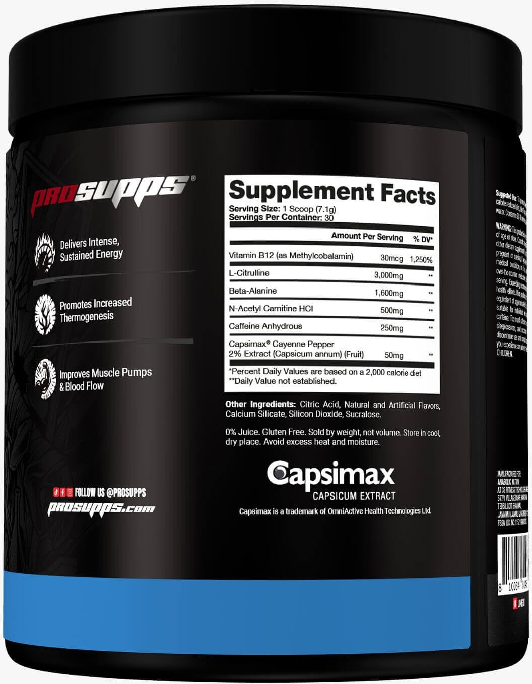 ProSupps Mr Hyde Thermo Pre-Workout Ripped - 30 Servings