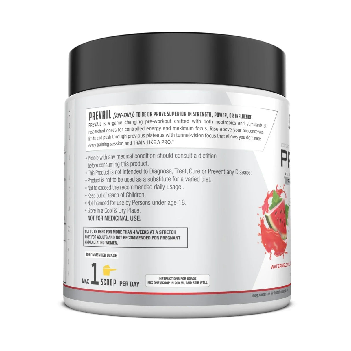 Cutler Nutrition Prevail Pre Workout- 30 Servings