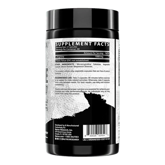 Nutrex L-Arginine 1000 mg - 120 Caps