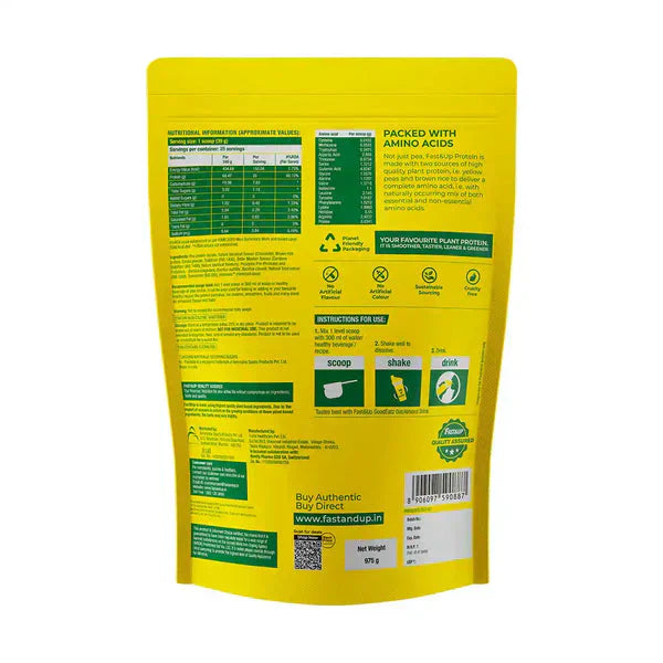 Fast&UP Plant Protein 900 Gm