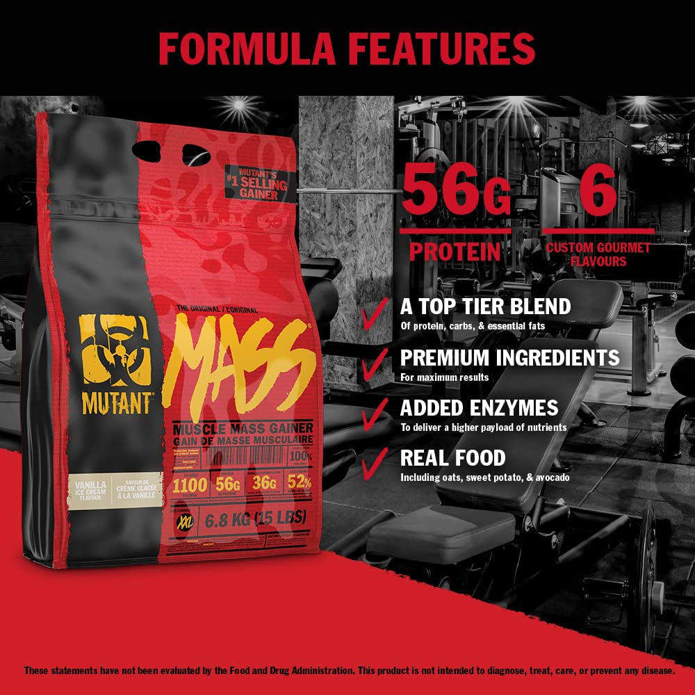 Mutant Mass Gainer 15 Lbs