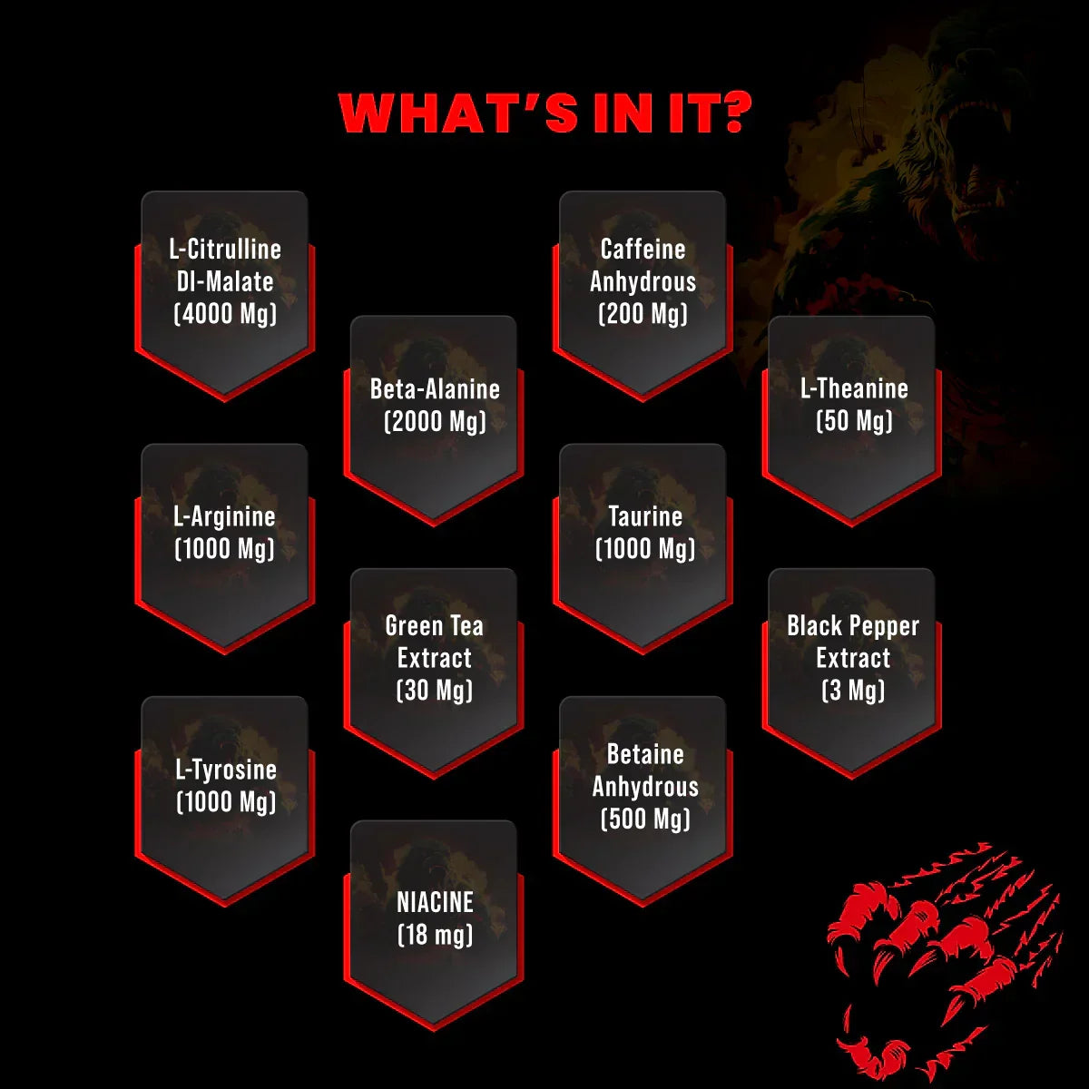 Big muscles Nutrition Karnage Pre-workout, 60 Servings