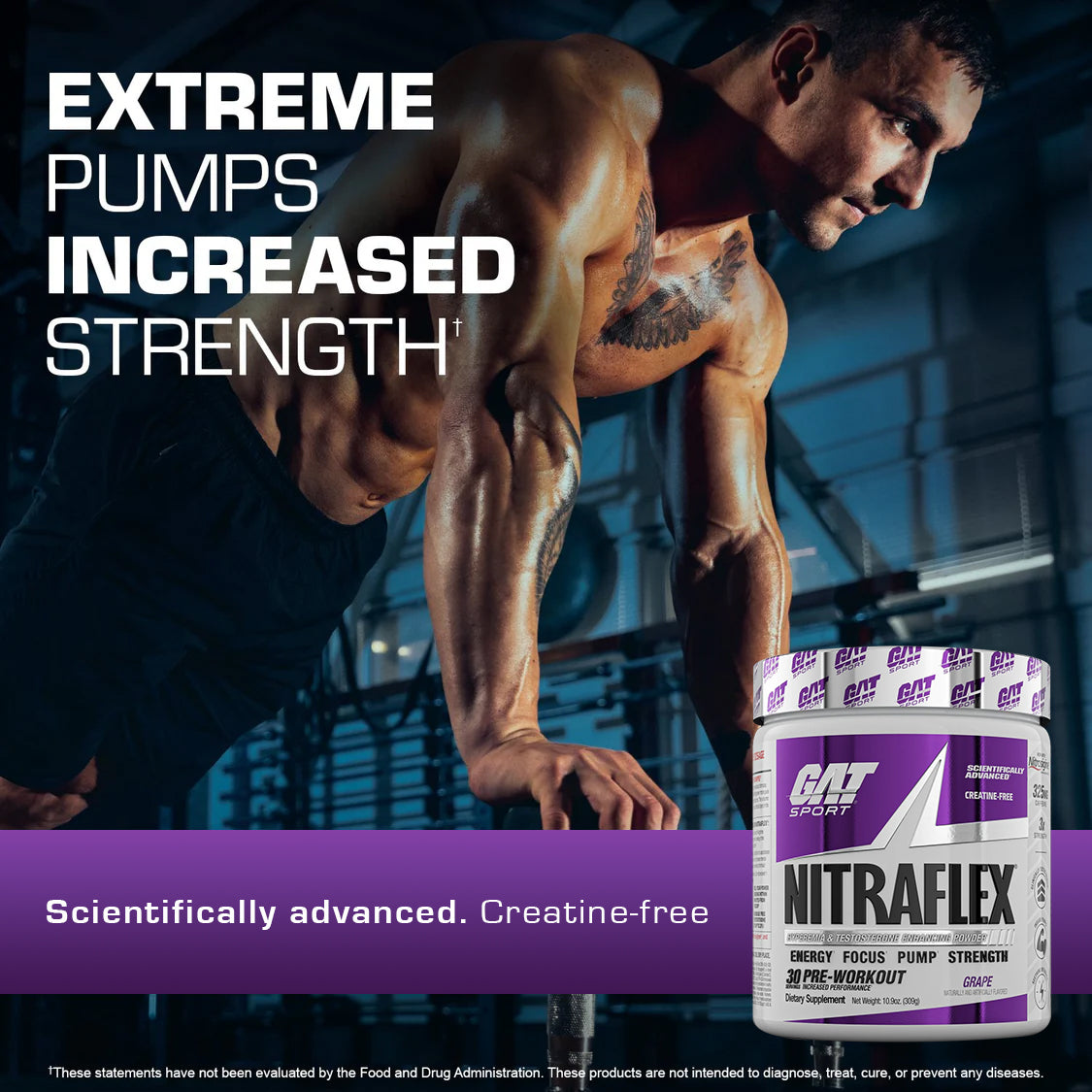 GAT Nitraflex Pre-Workout - 30 Servings