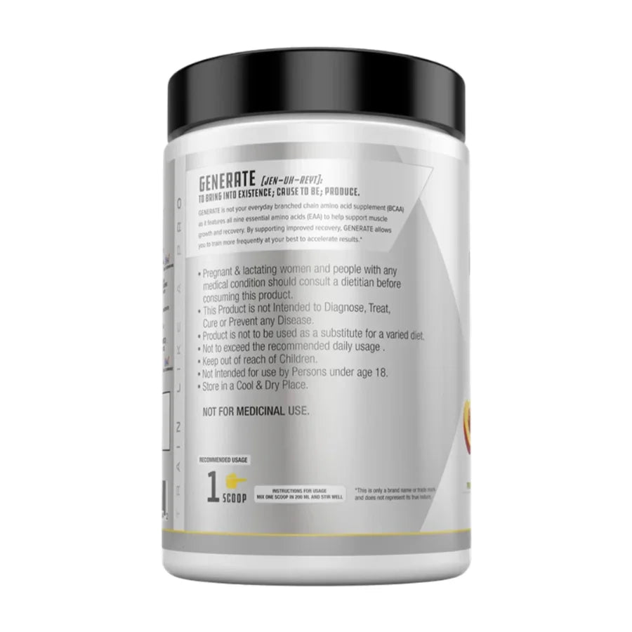 Cutler Nutrition Generate EAA and BCAA Powder - 30 Servings