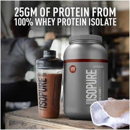 Isopure Low Carb 100% Whey Protein Isolate -2.2 Lbs ( 1 kg )