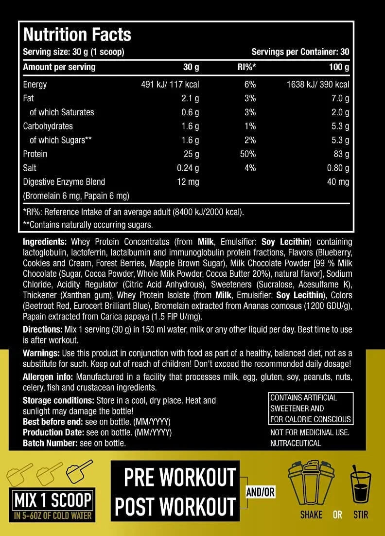 One Science Premium Whey Protein - 2 Lbs