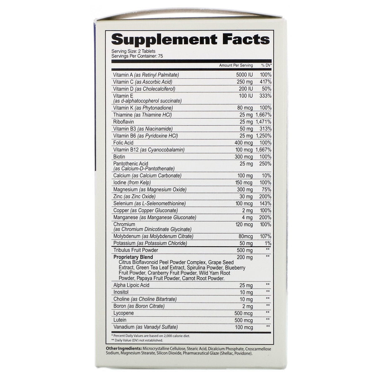 Gat Mens Multi+Test - 150 Tablets